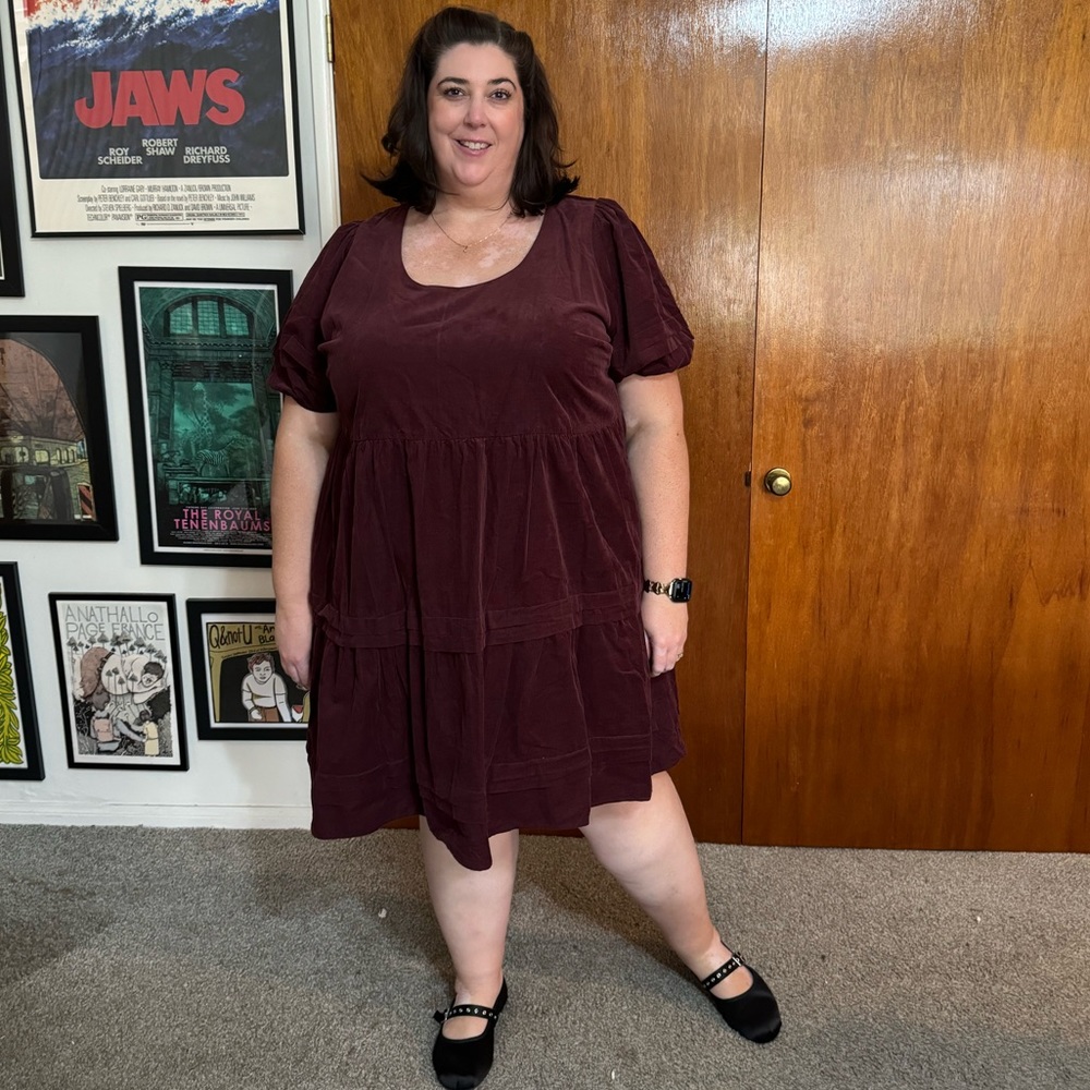 Madewell Burgundy Dress